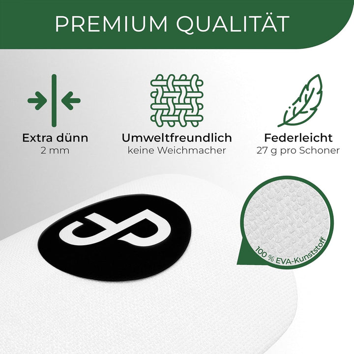 JDP Premium Schienbeinschoner, Individuell anpassbare Schienbeinschoner Fussball Herren, Mini Schien