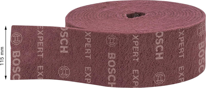 Bosch Accessories Bosch Professional 1x Expert N880 Vliesrolle (für Stahlbleche, Breite 115 mm, Läng