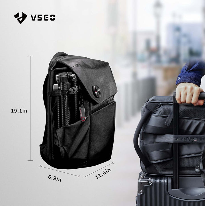VSGO 25L Professioneller Kamerarucksack – Extragrosses Fassungsvermögen, Reisepack & Pendlerrucksack