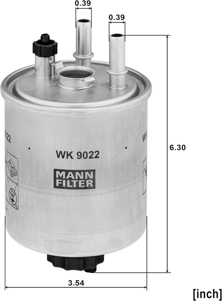 MANN-FILTER WK 9022 Kraftstofffilter – Für PKW