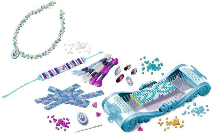 Ravensburger 18075 Magischer Perlenzauber Frozen Traumhafte Armbänder aus schillernden Perlen bastel