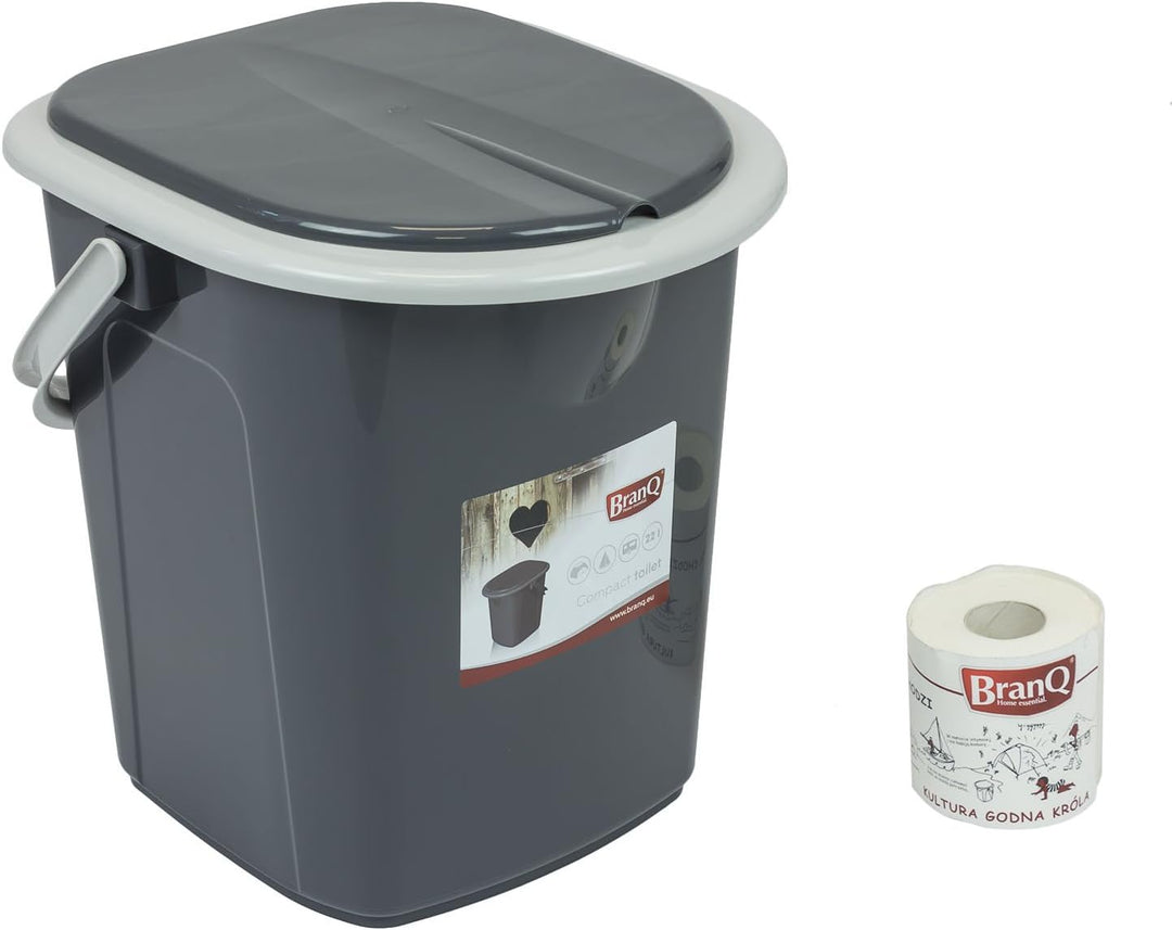 BranQ - Home essential 1306 Campingtoilette, 22L M Single, M Single