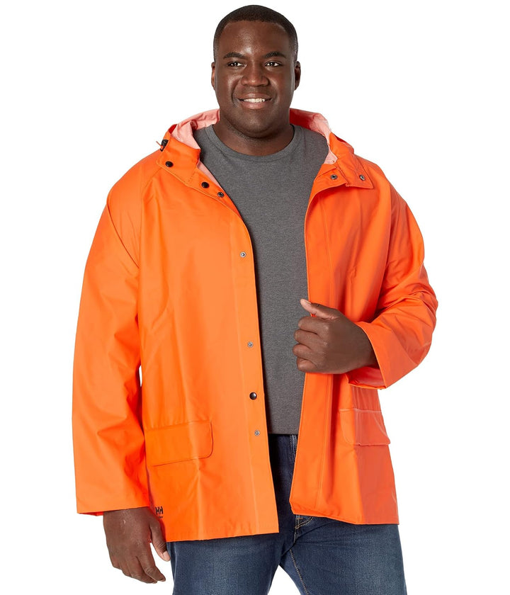 Helly Hansen Workwear Herren Mandal Wasserdichte Jacke S Dunkelorange, S Dunkelorange