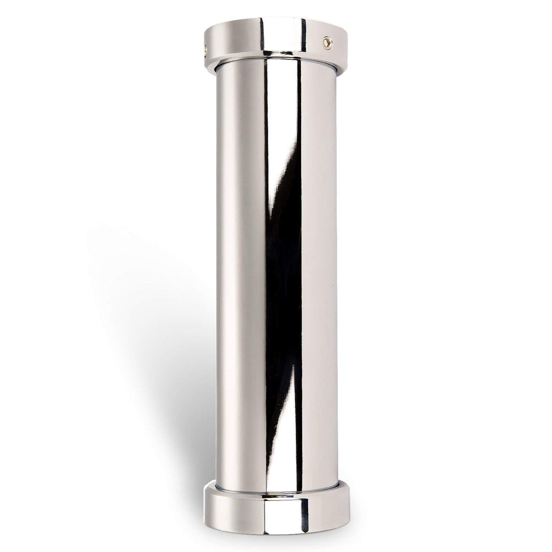 2 Stück SOTECH Barkonsolen Florenz gerade Höhe 200 mm/Ø 50 mm Chrom poliert Thekenfuss Bar Konsole T