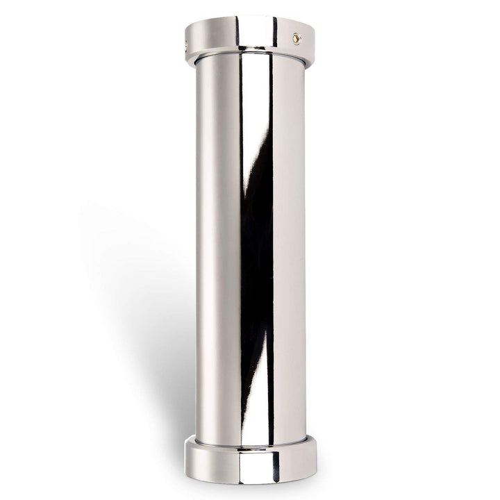 2 Stück SOTECH Barkonsolen Florenz gerade Höhe 200 mm/Ø 50 mm Chrom poliert Thekenfuss Bar Konsole T