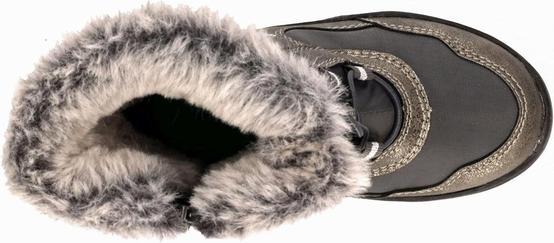 Lico Mädchen Cathrin Schneestiefel 25 EU Grau Silber, 25 EU Grau Silber