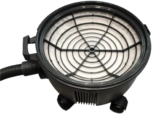 Cleanfix S10 Plus Staubsauger 850 Watt - Staubsauger mit Kabel (10m) rot, Trockensauger