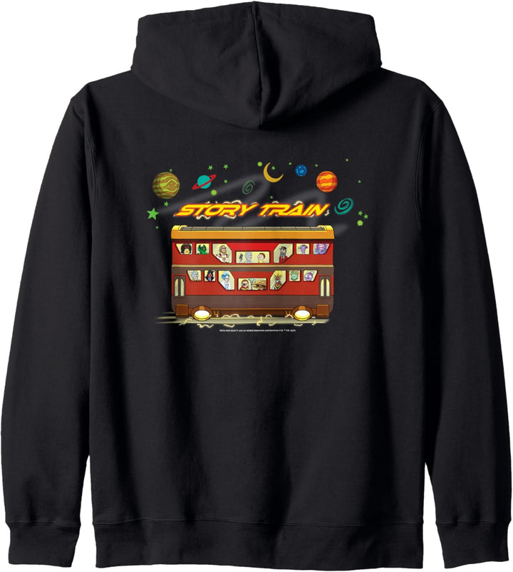 Rick and Morty Story Train Kapuzenjacke