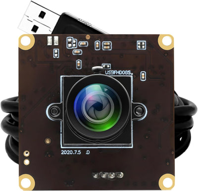 ELP USB Kamera Hohe Bildrate 720P 100fps/ 480P 260fps 2MP 1080P Webcam Keine Verzerrung 60 Grad Obje