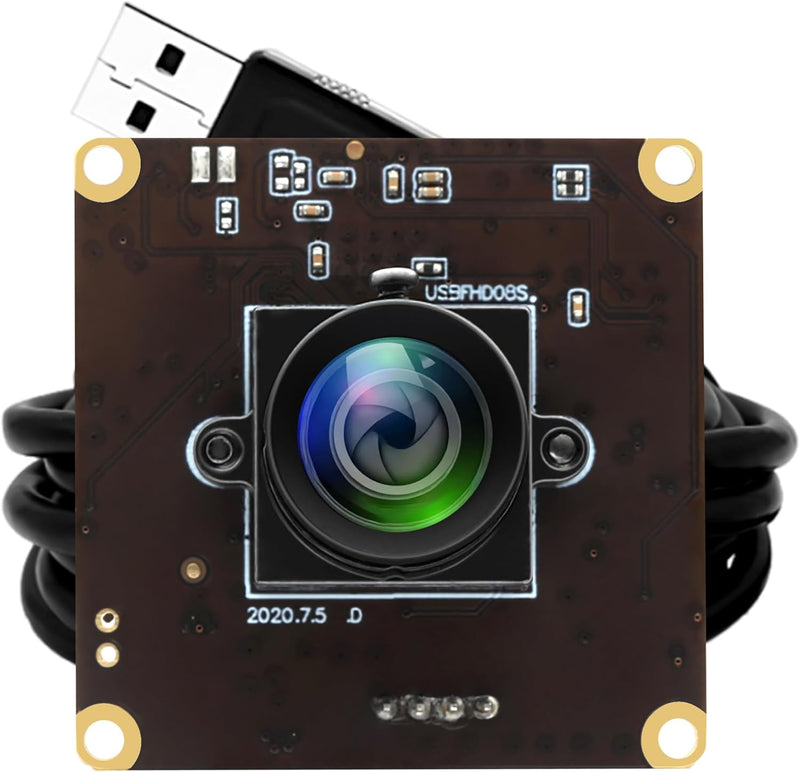 ELP USB Kamera Hohe Bildrate 720P 100fps/ 480P 260fps 2MP 1080P Webcam Keine Verzerrung 60 Grad Obje
