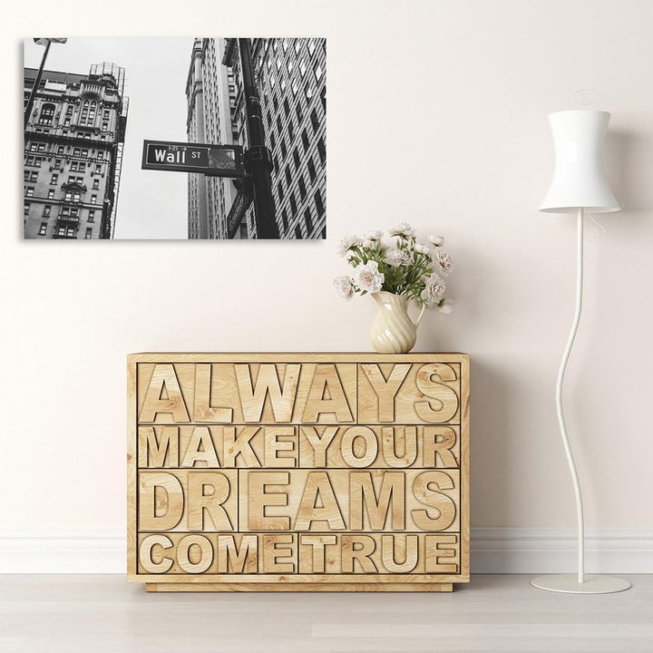 Feeby Frames, Leinwandbild, Bilder, Wand Bild, Wandbilder, Kunstdruck 50x70cm, ARCHITEKTUR, STRASSE,