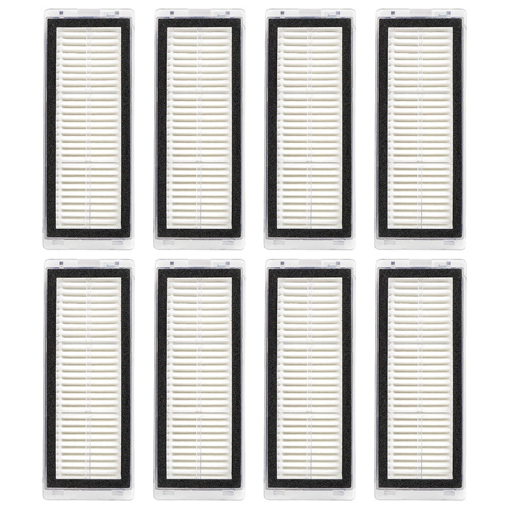 HEPA-Filter kompatibel für Dreametech L20 Ultra/L30 Ultra Roboter-Staubsaugerfilter-Set, 8 Stück