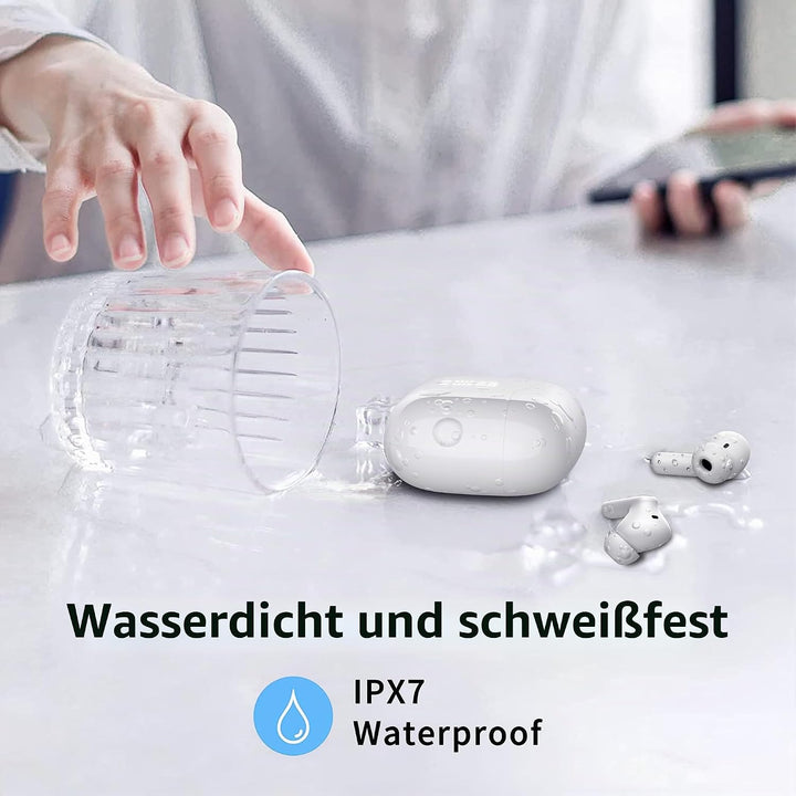 Bluetooth Kopfhörer, 2026 Kopfhörer Kabellos Bluetooth 5.4 mit 4 ENC Noise Cancelling Mics, Tiefer B