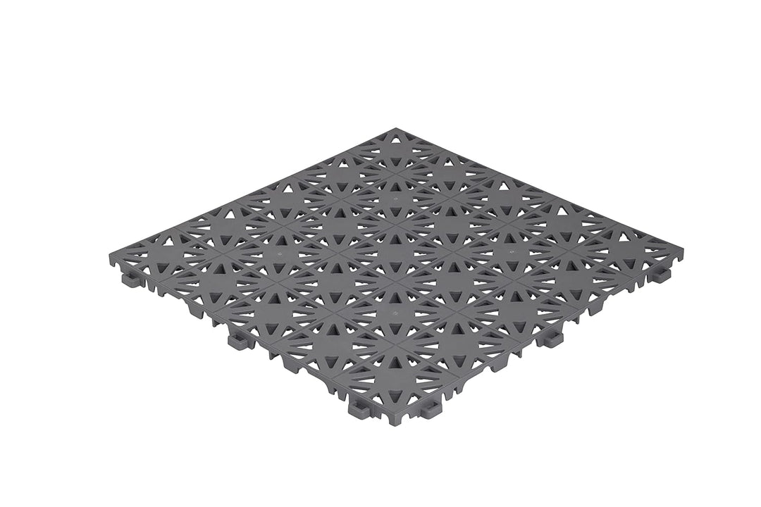 HestraPlattan Balkonfliesen Classic 02010 | Kunststofffliese Stecksystem Innen- und Aussenbereich |