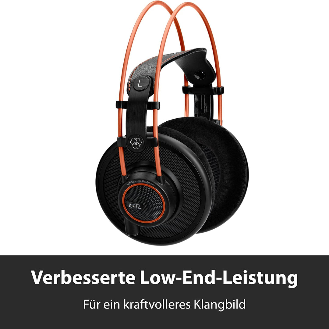 AKG K712PRO Offener Over-Ear-Studio-Referenzkopfhörer der Premiumklasse K712 Pro - offener Single, K
