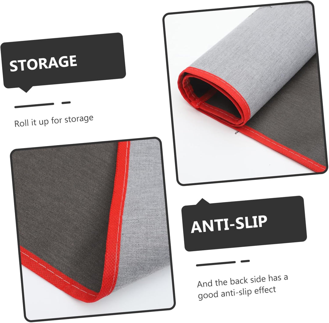 TOYANDONA Mahjong Tischdecke Party Tischläufer Karten Spielunterlage Mahjong Tischset Tischwäsche Sc