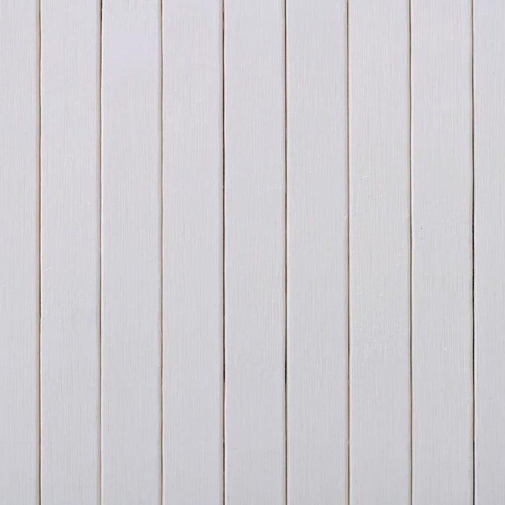 vidaXL Raumteiler Bambus Weiss 250x165cm Paravent Trennwand Spanische