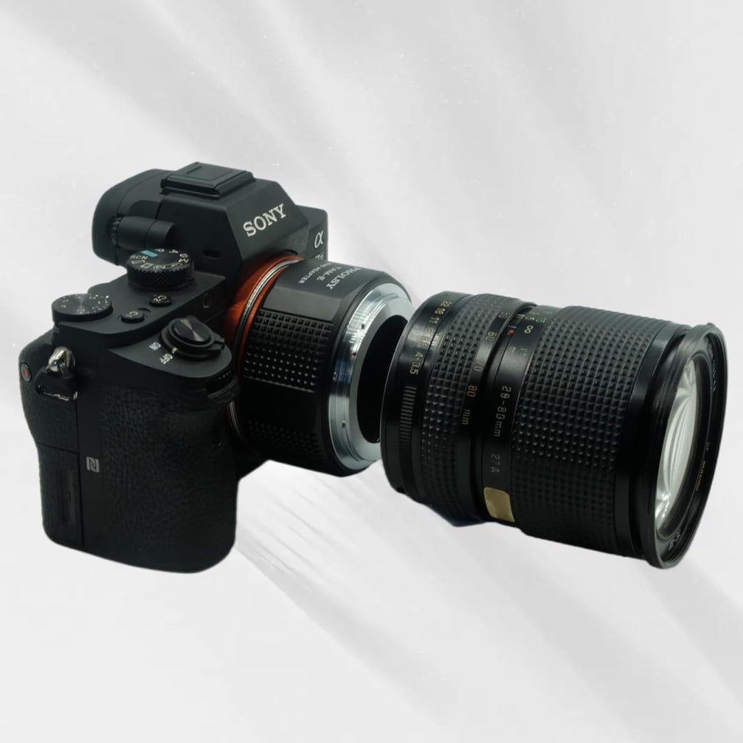 PHOLSY Objektivadapter Kompatibel mit Tamron (ADAPTALL-2) Objektiv auf Sony E Kameragehäuse Alpha a7