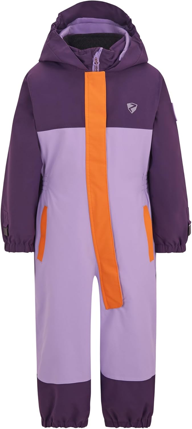 Ziener Unisex Baby Anup Schneeanzug/Skioverall | wasserdicht, winddicht, warm (1er Pack) 98 sweet li