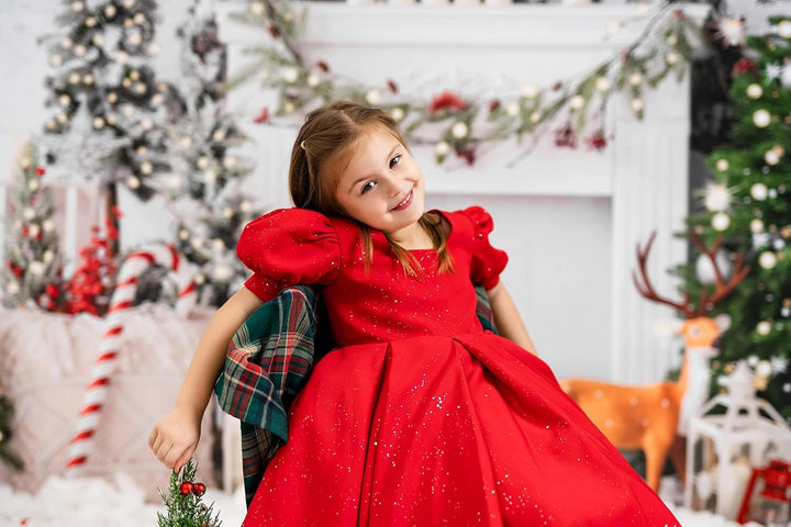 Kate 2.2x1.5m Weihnachten Weihnachtshintergründe Weihnachten Weisser Kamin Hintergrund Weihnachtsbau