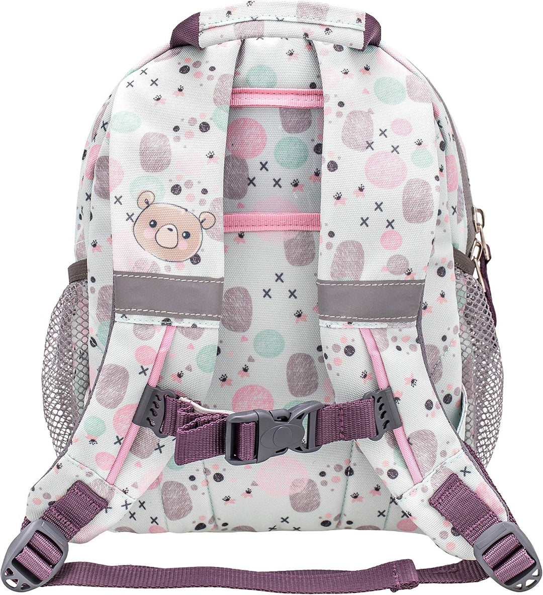 Belmil Kinderrucksack Mädchen für 1-3 Jährige - Super Leichte 260 g/Kindergarten/Krippenrucksack Kin