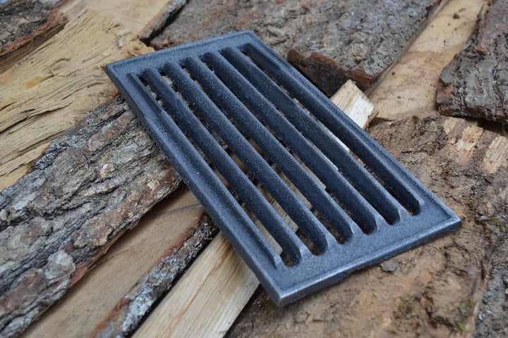 SEZAM 30 x 15 cm (29,7x14,7cm) Gussrost Ofenrost Ascherost Gussrost verschiedene Durchmesser, Kaminr