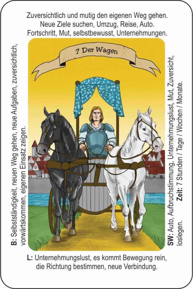 Tarotkarten by Angelina für Anfänger: Tarot mit Deutungstexten auf jeder Karte für einen leichteren