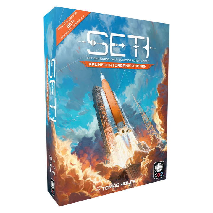 CGE Czech Games Edition SETI: Raumfahrtorganisationen - Brettspiel-Erweiterung im Weltall - Strategi