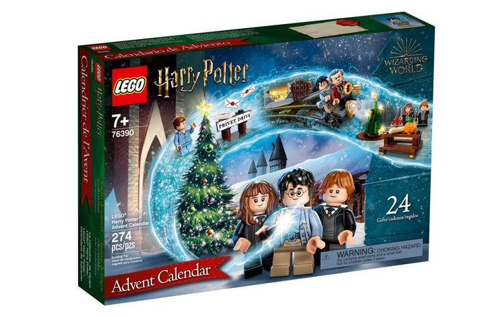 LEGO 76390 Harry Potter Adventskalender 2021, Weihnachtskalender, Kinder ab 7 Jahren mit 6 Minifigur