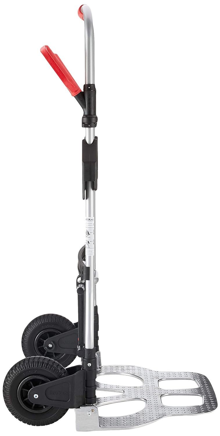 RuXXac Jumbo 2239-61V3 faltbare Sackkarre, Tragfähigkeit 250 kg, Schwerlast-Sackkarre klappbar, plat
