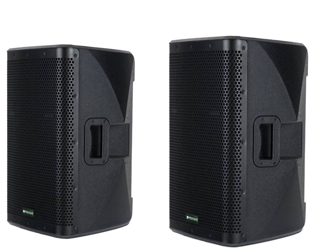 Pronomic C-212 MP 12" Passivbox Stereo Set - 2 Passive 2-Wege Boxen - Belastbarkeit: je 300 Watt (RM