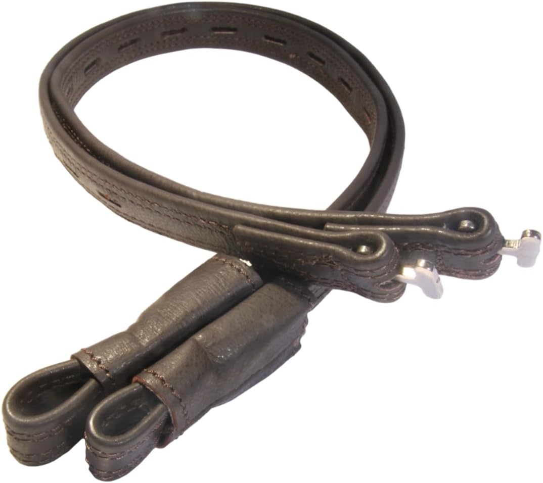 Karlslund Leder Webbers 80 cm Schwarz, 80 cm Schwarz