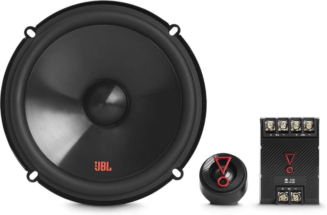 JBL Stage3 607CF 2-Wege-Auto-Audiokomponentensystem mit Crossover ohne Grill