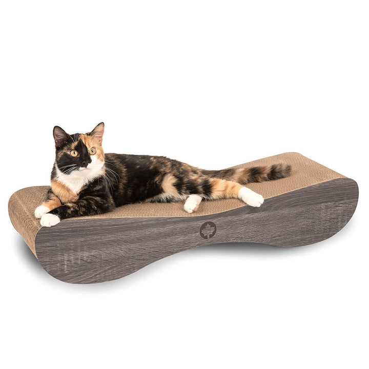 CanadianCat Company | XXL Satellite 2.0 Lounge | dunkelgrau | Kratzmöbel, Kratzbrett | Katzen Pappe