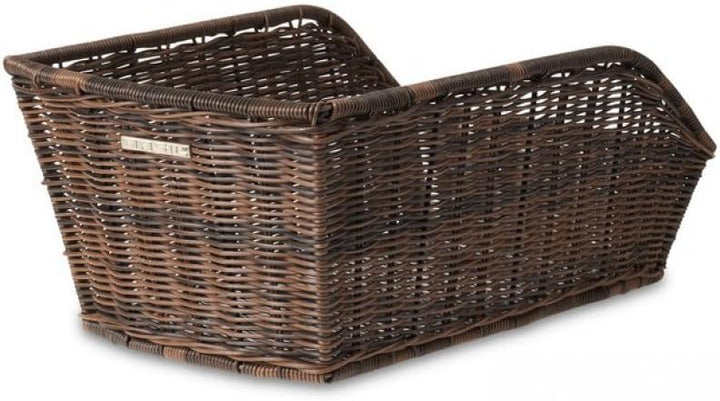 Basil Taschenkorb Cento Rattanlook Fahrradkorb, CentoRattan Braun, Braun