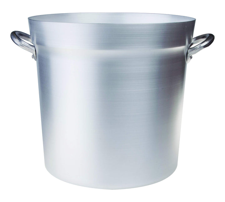 Pentole Agnelli FAMA85BS46 Aluminium-Tomatentopf mit 2 Griffen, Nordtyp, Durchmesser 46 cm, 76,5 Lit