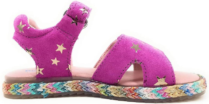 Richter Kinderschuhe Mädchen Halbschuhe Klett Sandale Rosa Freizeit 28 EU 3310 Rosette, 28 EU 3310 R