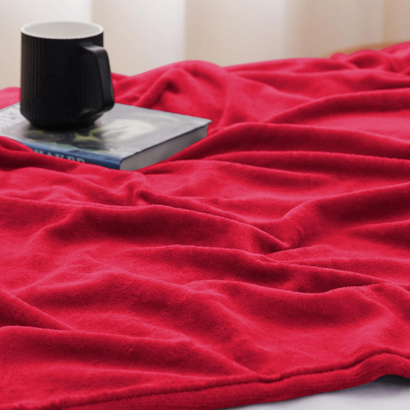 WAVVE Kuscheldecke Flauschig Decke Fleecedecke - Sofadecke Klein Wohndecke Couchdecke, Decke Sofa We