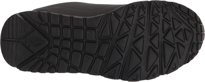 Skechers Jungen Uno Lite-delodox Sneaker, Black Synthetic Trim L