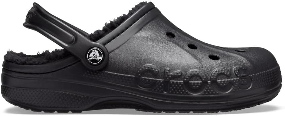 Crocs Unisex Baya Lined Clog 36/37 EU Schwarz, 36/37 EU Schwarz