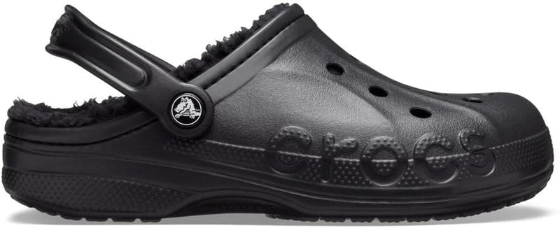 Crocs Unisex Baya Lined Clog 36/37 EU Schwarz, 36/37 EU Schwarz