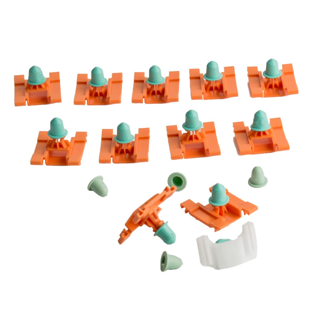 LST 12 Clips + Tüllen SET Zierleisten Befestigung F III IV CABRIO 2/3-trg