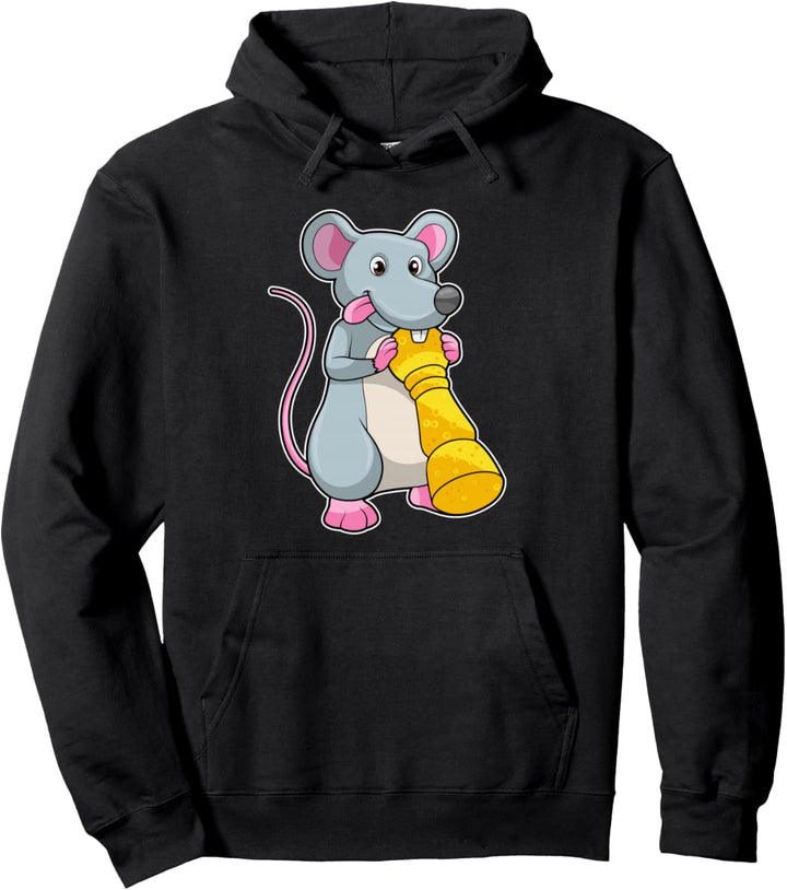 Maus Schachfiguren Schach Brettspiel Pullover Hoodie