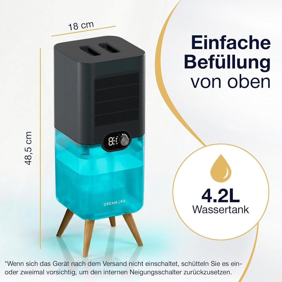 DREAMORA Luna - Leiser & Kompakter Matratzenkühler für Tiefen, Erholsamen Schlaf - Wassergekühlte Be