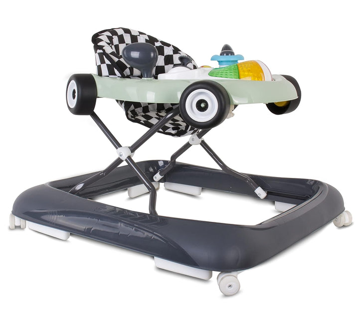 Sun Baby Lauflernhilfe Gehhilfe für Baby Walker, Automotiv interaktiv und faltbar mit Sicherheitssto