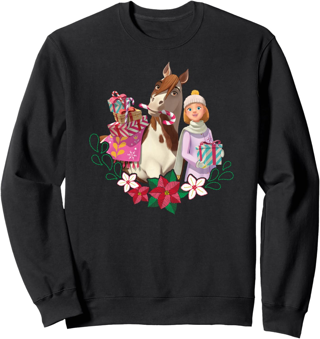 Spirit Weihnachten Boomerang und Abigail Sweatshirt