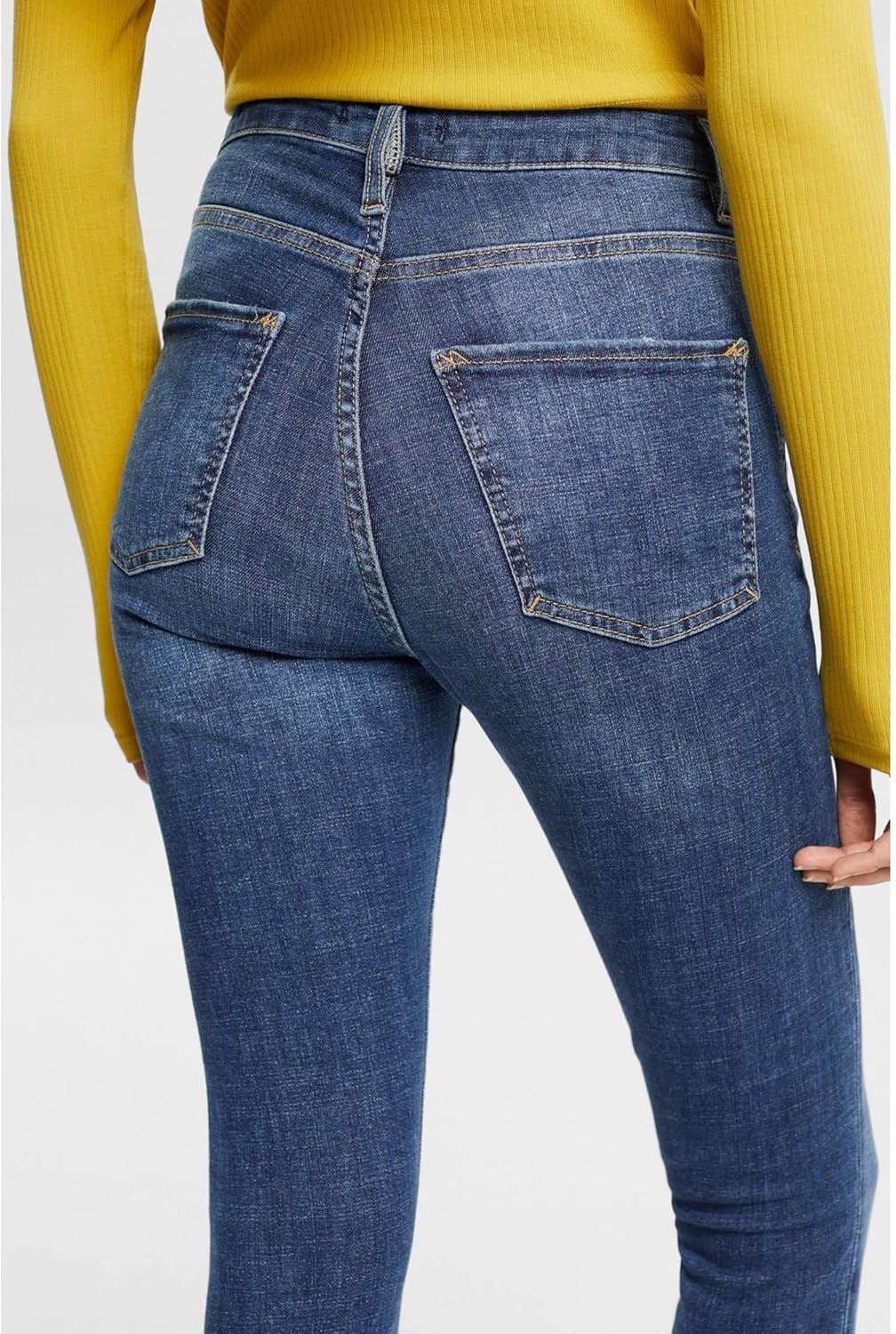 ESPRIT Damen Jeans 24W / 32L 901/Blue Dark Wash, 24W / 32L 901/Blue Dark Wash
