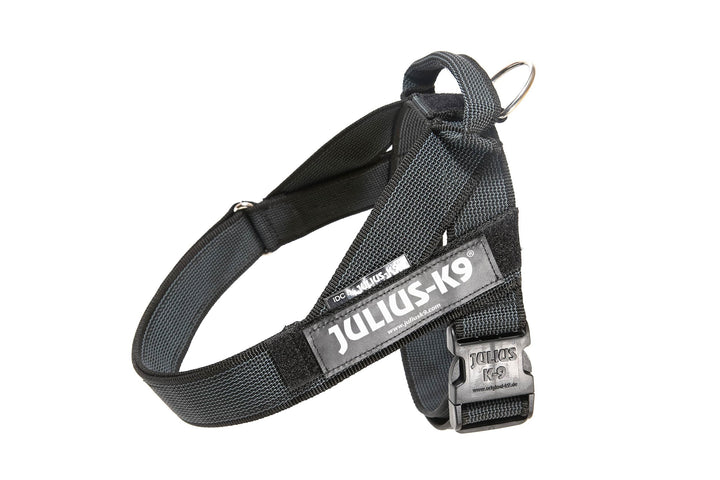 JULIUS K-9, Color & Gray, Beltgeschirr, L / 1 L / 1 schwarz-grau, L / 1 schwarz-grau