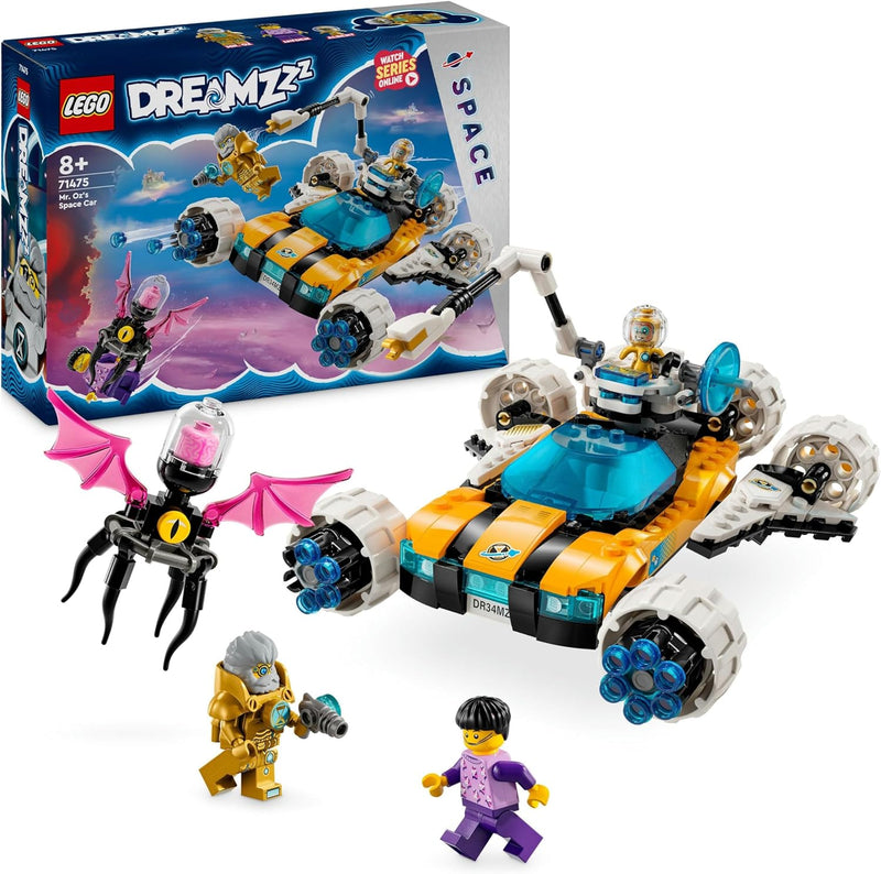 LEGO DREAMZzz 2-in-1 Der Weltraumbuggy von Mr. Oz, Set mit Spielzeug-Auto oder Space Shuttle, inklus