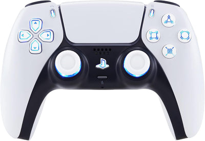 eXtremeRate 9 Modi 7 Farben DTF V3 LED Kit für ps5 Controller Ersatz Leuchttaste D-Pad Thumbsticks S
